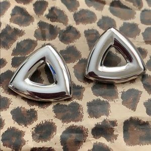 Vintage triangle earrings